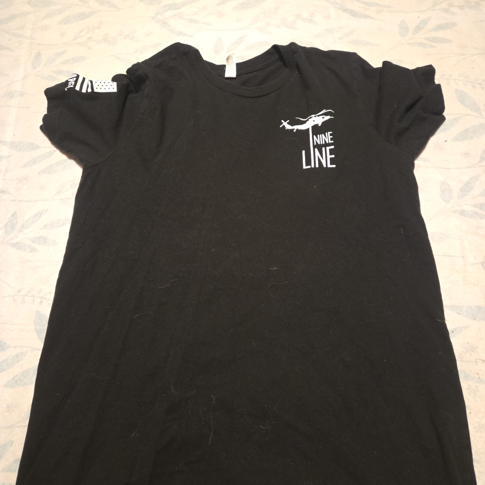 Nine Line Men's Black Short Sleeve Tee